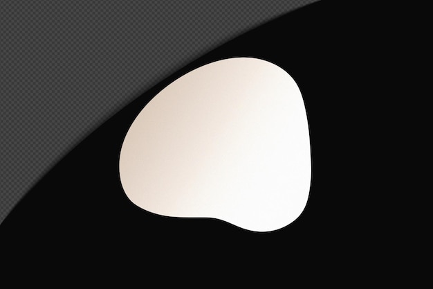 Abstract Form durchsichtig Gradient Element mit ruhig weichem Weiß Farbvorlage psd png Design