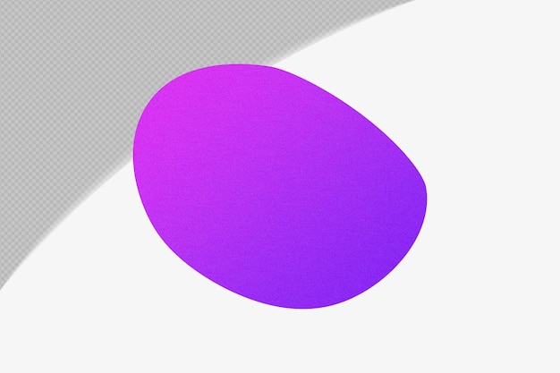Abstract Form Gradient Element mit lila Farbe Vorlage psd png Design