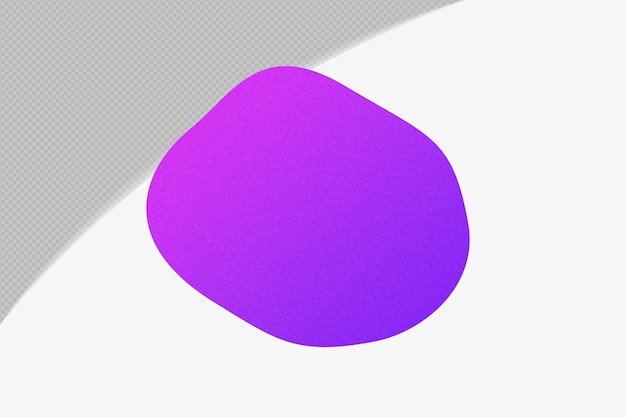 Abstract Form Gradient Element mit lila Farbe Vorlage psd png Design