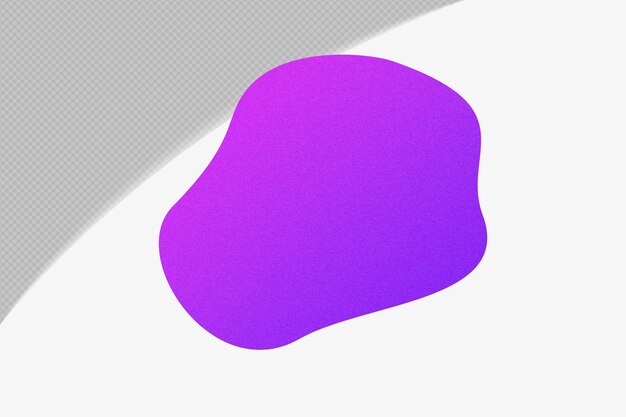 Abstract Form Gradient Element mit lila Farbe Vorlage psd png Design