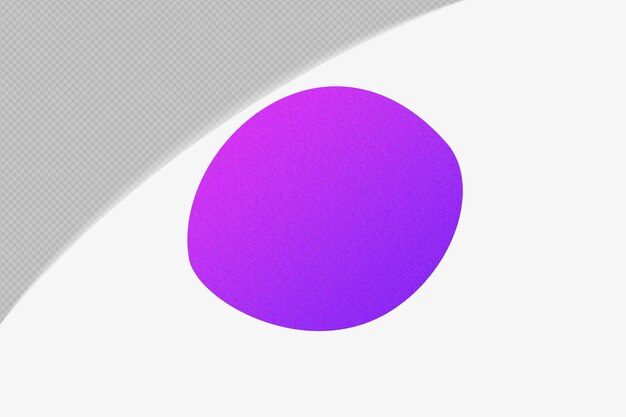 Abstract Form Gradient Element mit lila Farbe Vorlage psd png Design