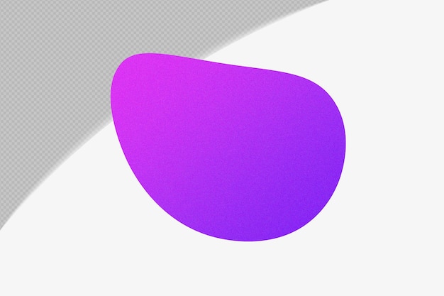 Abstract Form Gradient Element mit lila Farbe Vorlage psd png Design