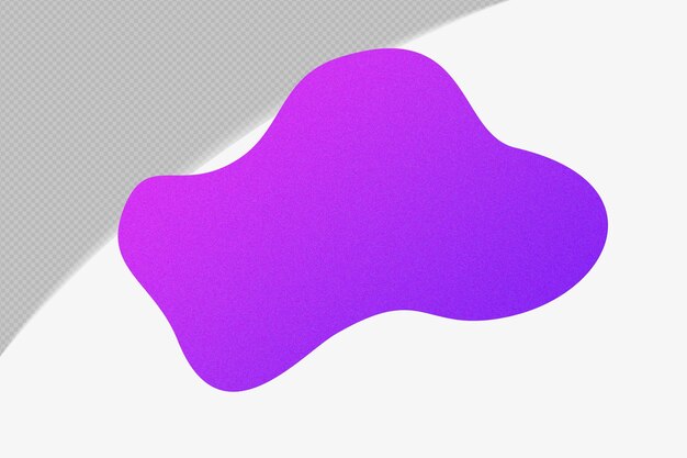 Abstract Form Gradient Element mit lila Farbe Vorlage psd png Design