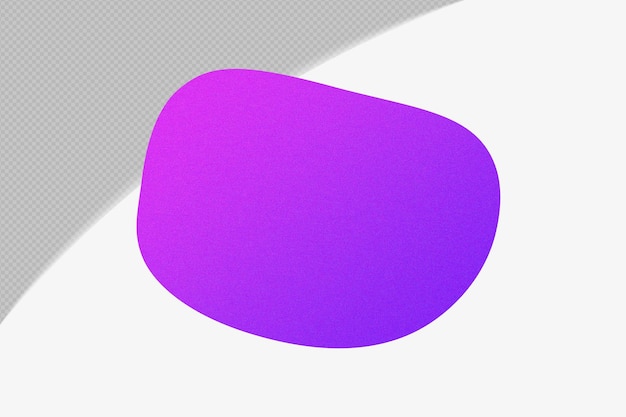 Abstract Form Gradient Element mit lila Farbe Vorlage psd png Design