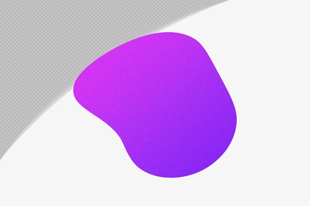 Abstract Form Gradient Element mit lila Farbe Vorlage psd png Design