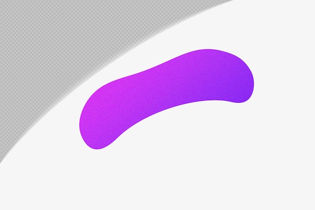 Abstract Form Gradient Element mit lila Farbe Vorlage psd png Design
