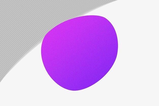 Abstract Form Gradient Element mit lila Farbe Vorlage psd png Design