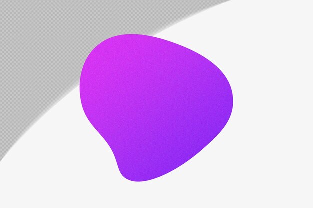 Abstract Form Gradient Element mit lila Farbe Vorlage psd png Design