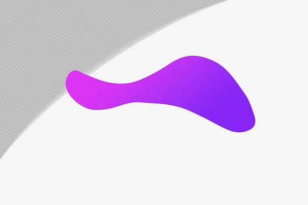 Abstract Form Gradient Element mit lila Farbe Vorlage psd png Design
