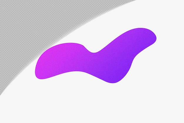 Abstract Form Gradient Element mit lila Farbe Vorlage psd png Design