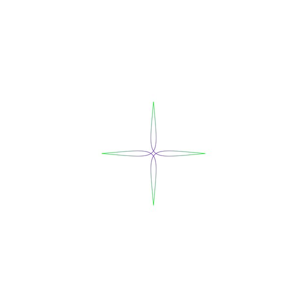 Abstract Geometric Cross Pattern (modello di croce geometrica astratta)