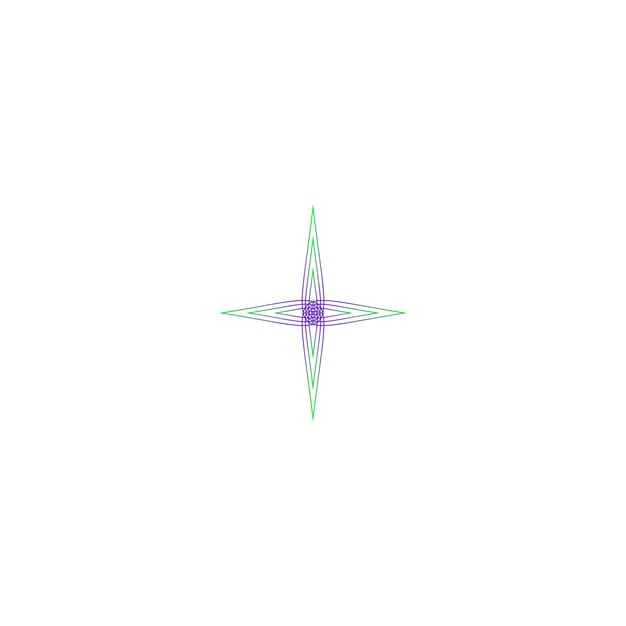 Abstract Geometric Star Pattern (modello geometrico stellare astratto)