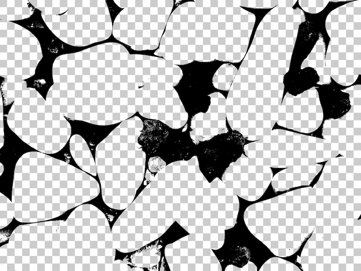 PSD abstract grunge preto e branco textura angustiada sobreposição efeito elemento de design fundo de ruído