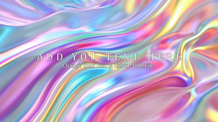 PSD abstract holographic background