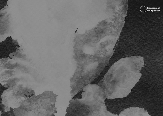 Abstract Monochrome Watercolor Texture for Presentation