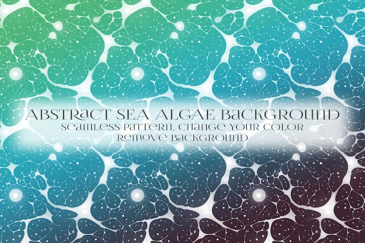 PSD abstract sea algae pattern su remove background texture