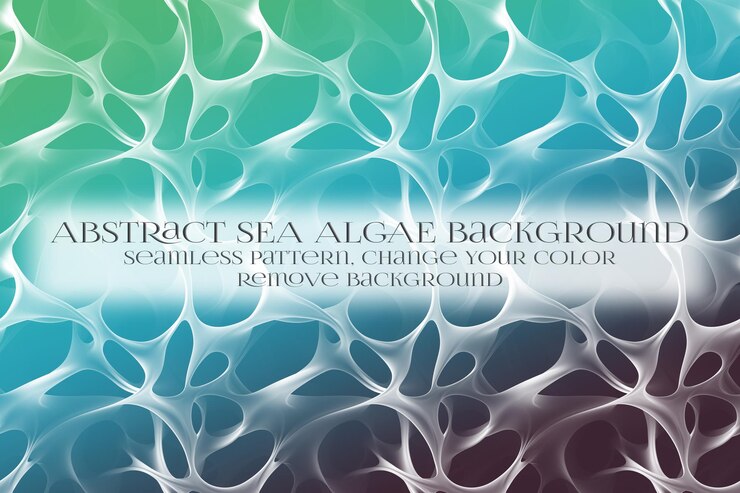 PSD abstract sea algae pattern su remove background texture