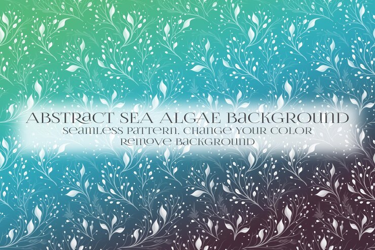 PSD abstract sea algae pattern su remove background texture