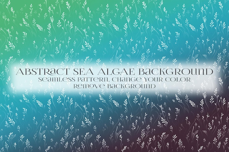 PSD abstract sea algae pattern su remove background texture