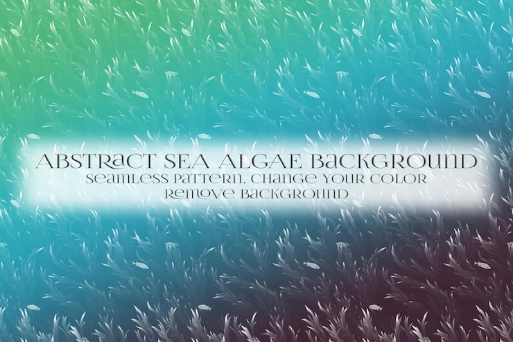 PSD abstract sea algae pattern su remove background texture