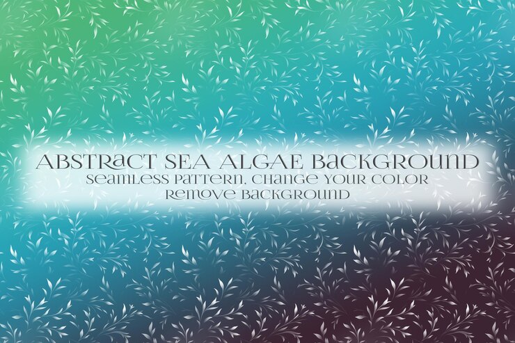 PSD abstract sea algae pattern su remove background texture