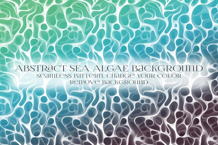 PSD abstract sea algae pattern su remove background texture