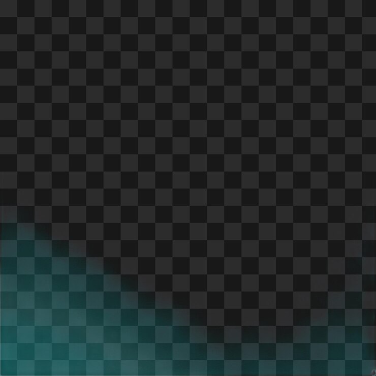 PSD abstract sfondo oscuro e umido con png trasparente verde verde