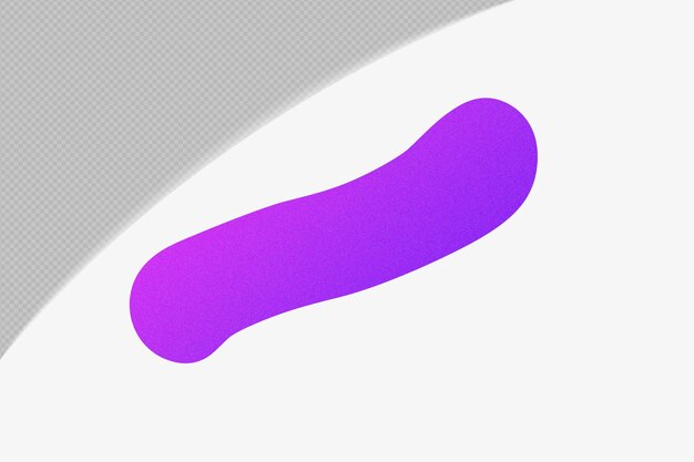 PSD abstract shape gradient element with purple color template psd png design (elemento de gradiente de forma abstrata com modelo de cor púrpura)