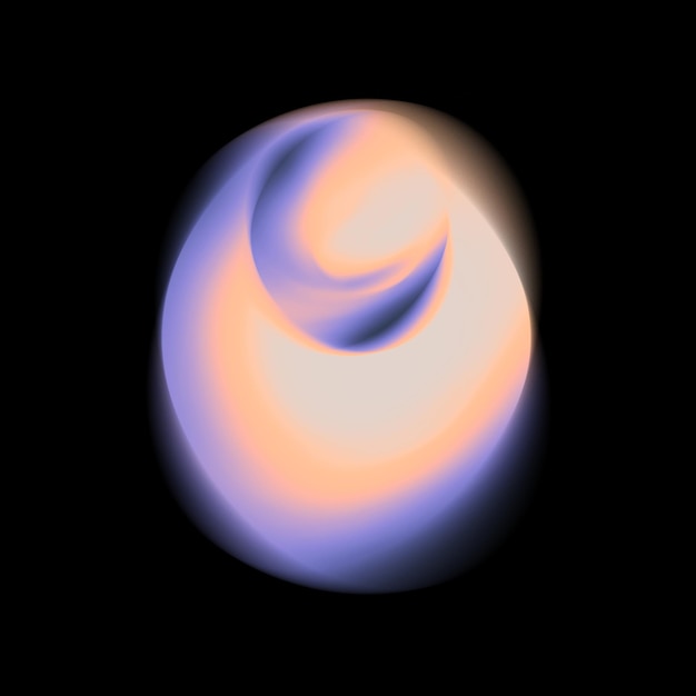 Abstracte Licht- und Farbmischung