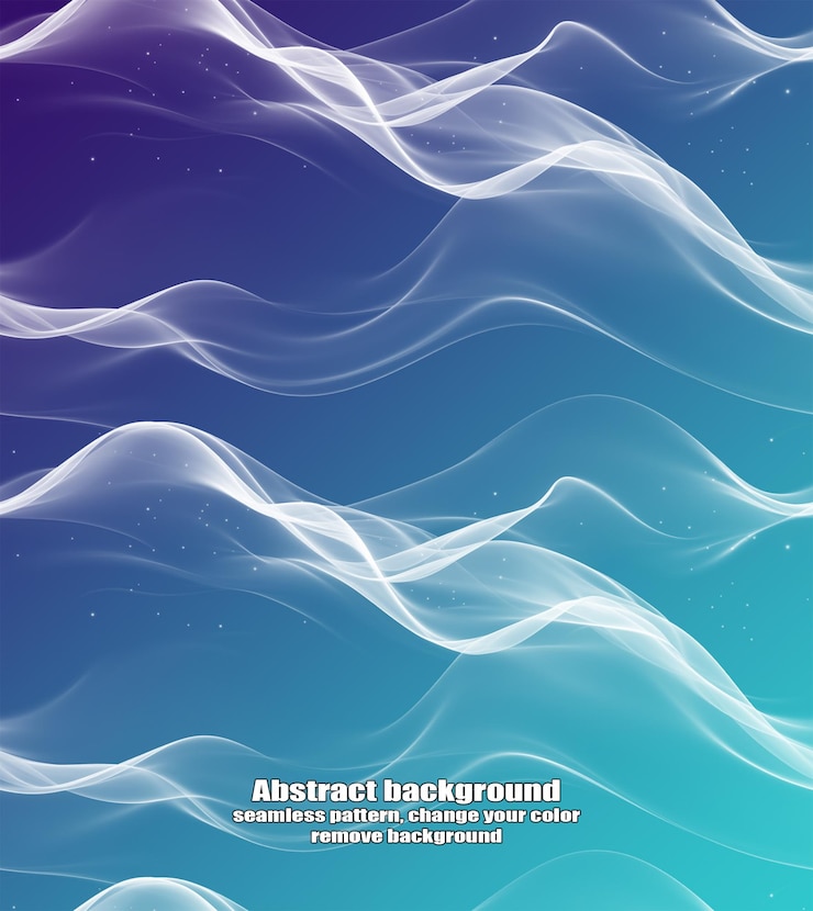 PSD abstraction sans fin de lignes fluides et droites avec une texture isolée arrière-plan coloré