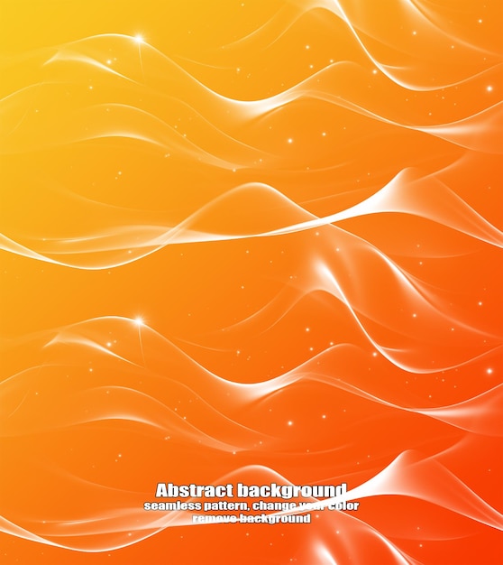 Abstraction transparente sans fin de lignes fluides et droites avec fond coloré de texture isolée
