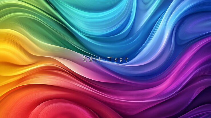 PSD abstracto colorido fondo ondulado 8