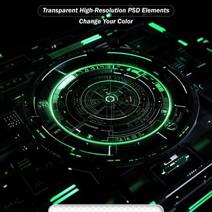 PSD abstracto concepto de tecnología científica digital del futuro
