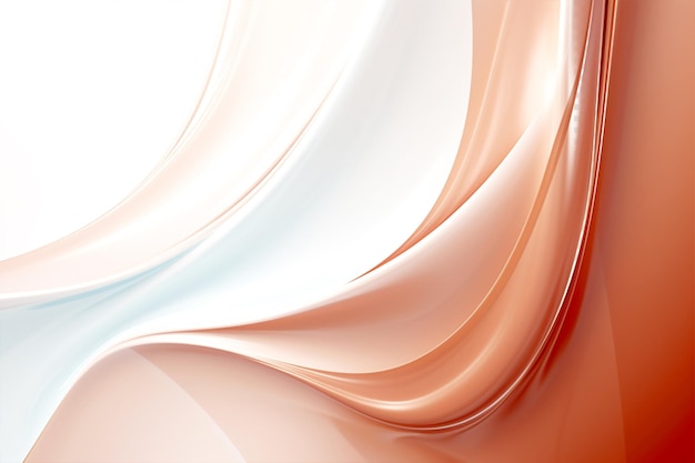 Abstracto Curvas de ondas brillantes en un fondo transparente