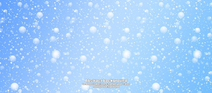 PSD abstracto de inverno padrão de textura de floco de neve com personalização de cor e fundo transparente