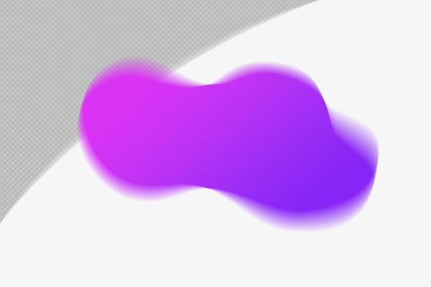 Abstracto Forma transparente malla granulada elemento de gradiente borroso con plantilla de color png de diseño psd