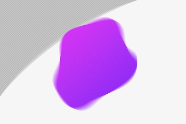 Abstracto Forma transparente malla granulada elemento de gradiente borroso con plantilla de color png de diseño psd