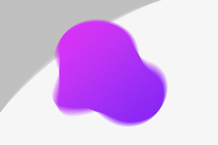 PSD abstracto forma transparente malla granulada elemento de gradiente borroso con plantilla de color png de diseño psd
