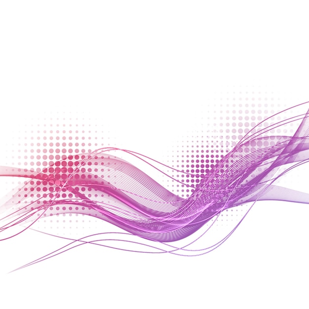 Abstracto fundo de onda rosa-púrpura
