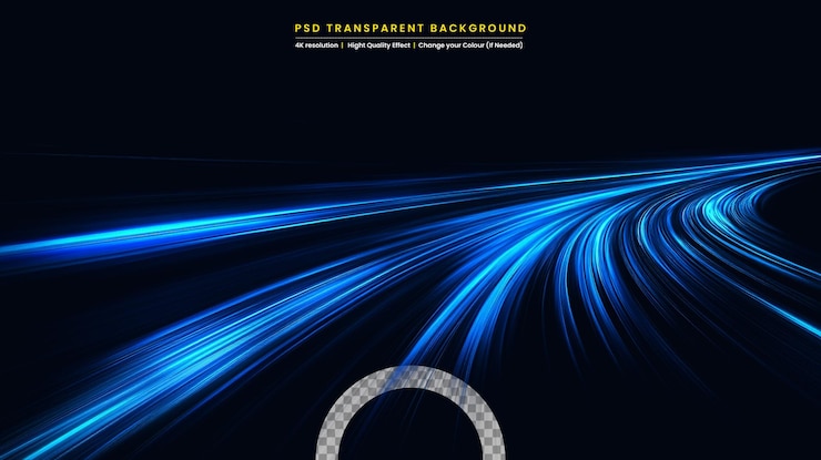 PSD abstracto futurista desfocado flujo de datos matriz telemetría tecnología de fondo