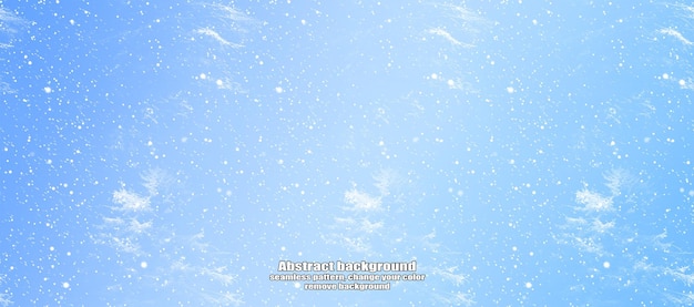 Abstracto de invierno patrón de textura de copo de nieve con personalización de color y fondo transparente