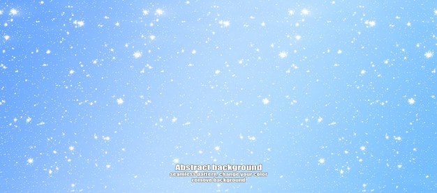 Abstracto de invierno patrón de textura de copo de nieve con personalización de color y fondo transparente
