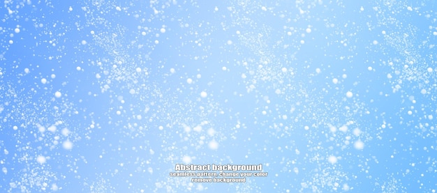 Abstracto de invierno patrón de textura de copo de nieve con personalización de color y fondo transparente