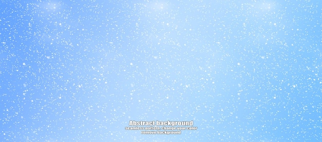 Abstracto de invierno patrón de textura de copo de nieve con personalización de color y fondo transparente