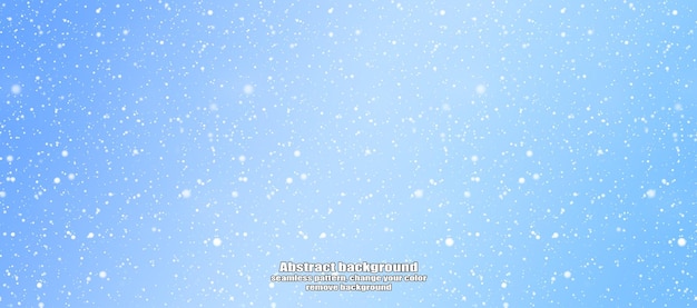 Abstracto de invierno patrón de textura de copo de nieve con personalización de color y fondo transparente
