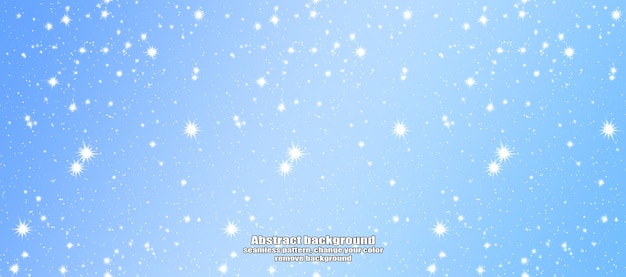 Abstracto de invierno patrón de textura de copo de nieve con personalización de color y fondo transparente