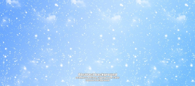 Abstracto de invierno patrón de textura de copo de nieve con personalización de color y fondo transparente
