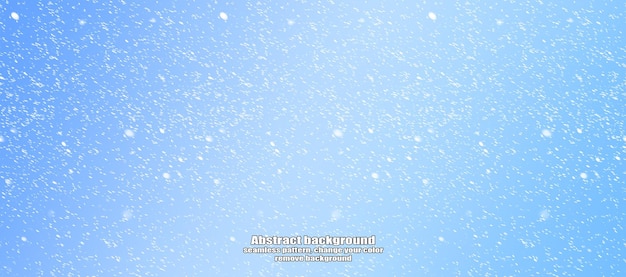 Abstracto de invierno patrón de textura de copo de nieve con personalización de color y fondo transparente