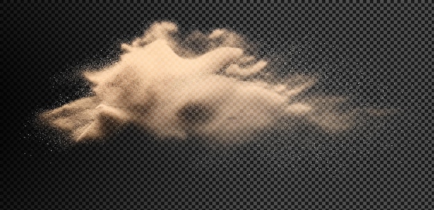 Abstracto Nube de polvo