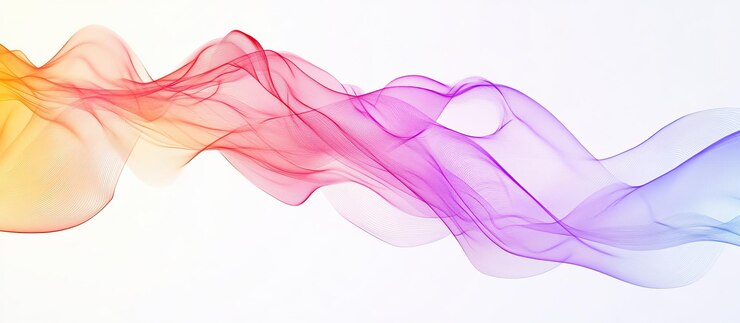 PSD abstracto olas de colores